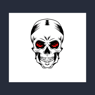 fire eye skull T-Shirt