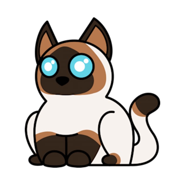 Plump Cat Siamese by JadedOddity