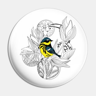 Magnolia Warbler Pin