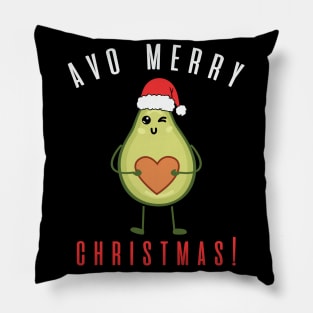 Avo Merry Christmas Pillow