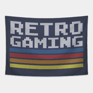 Retro Gaming: A Retro Stripes Tapestry