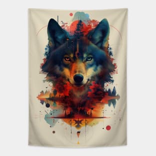 Wolf Dreams Tapestry