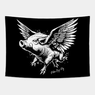 Flying Pig Tapestry