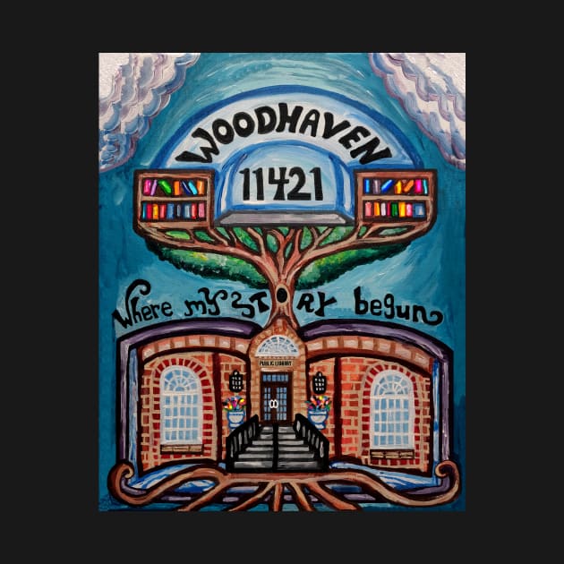 Woodhaven 11421 Where My Story Begun by Art by Deborah Camp