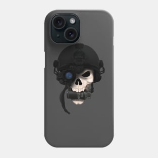 Skull with bang Phone Case