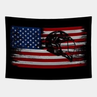 lacrosse american flag, Tapestry