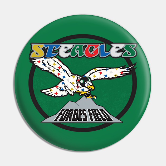 generationtees Steagles Football Pin