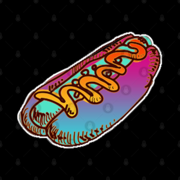 Vapor Hotdog Glizzy Design by aaallsmiles