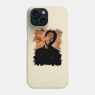 American Rapper Ludacris - Brown Watercolor Splash T-Shirt Phone Case