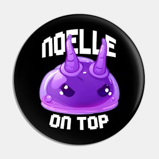 Noelle On Top - Bedwars Design (White) Pin