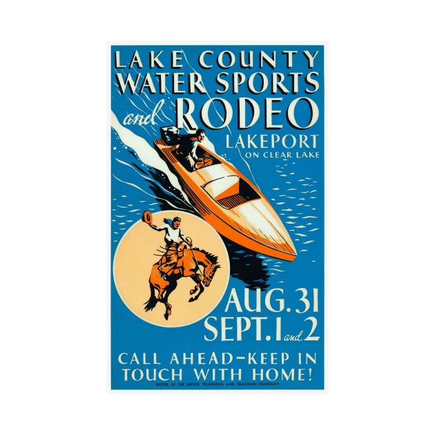 Lake County Water Sports and Rodeo by vintagetreasure