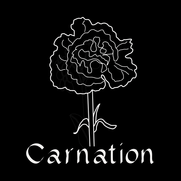 Carnation Flower by beautifulhandmadeart