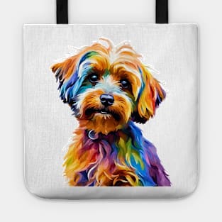 Pop-Art Yorkipoo Impressionism Tote