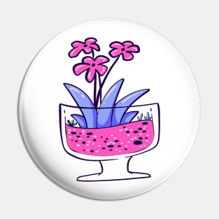 Omnisexual Potion Terrarium Hidden colors Pin