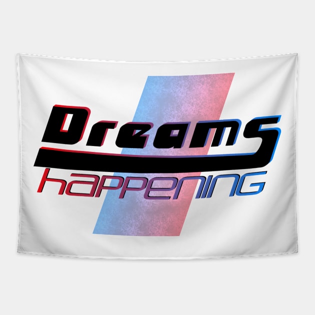 Dreams happening Tapestry by Javisolarte