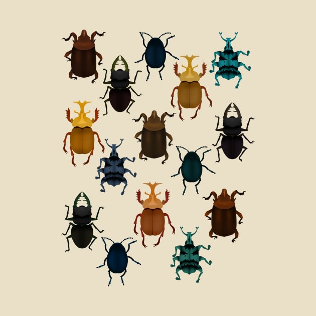 Bugs and beetles by Aline Eg