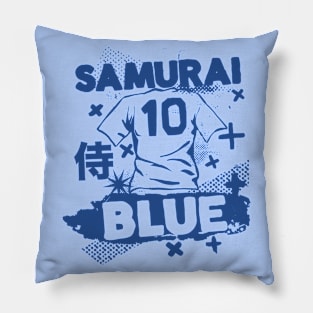 Vintage Japanese Football // Retro Grunge Japan Soccer Pillow