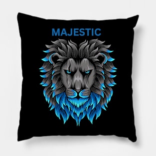 majestic lion Pillow