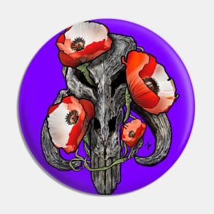 Poppies&Mythosaur Pin