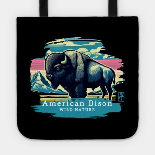 American Bison - WILD NATURE - BISON -9 Tote