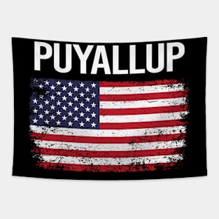 The American Flag Puyallup Tapestry