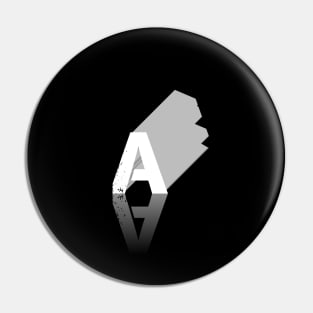 Letter A Pin