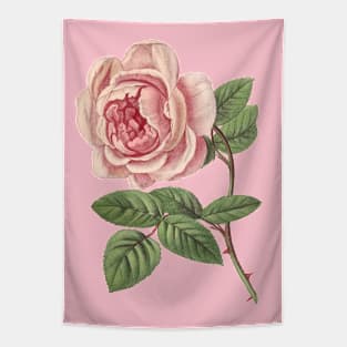 Pink Rose Flower Tapestry