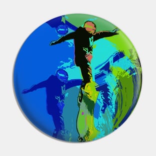 The Out of Bounders - Snowboarders Pin