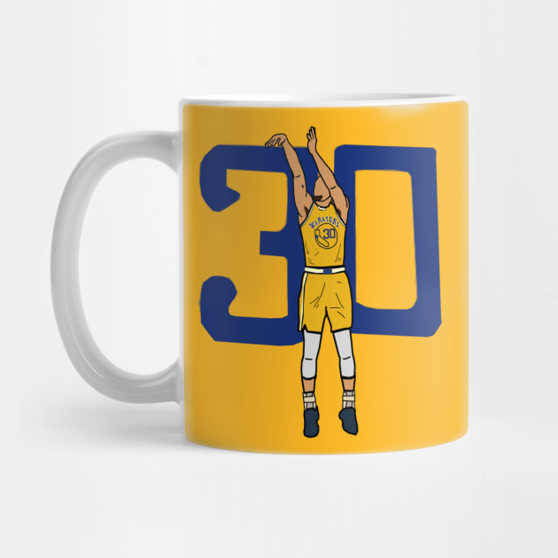 Steph Curry 30 Nba Golden State Warriors Nba Mug Teepublic
