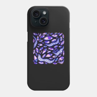 Monster mash - Blue Phone Case