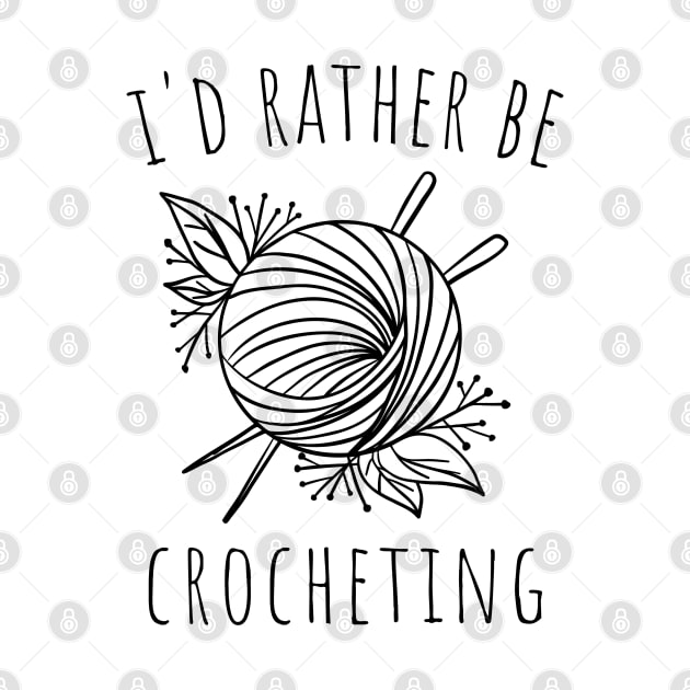 I'd rather be crocheting by juinwonderland 41