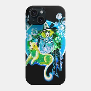 Neon Moon Witch Pierrette Phone Case