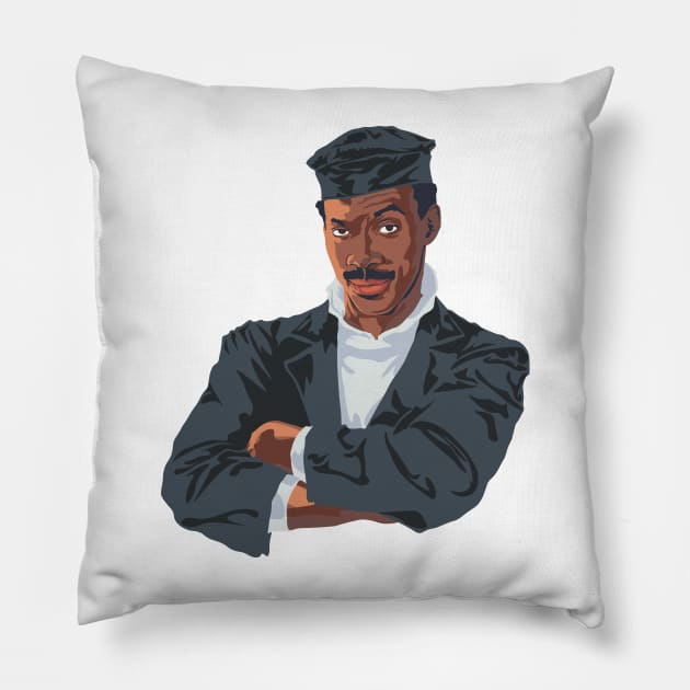 The Golden Child Pillow by FutureSpaceDesigns