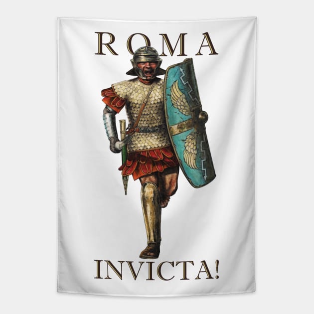 Roma Invicta! Tapestry by WonderWebb