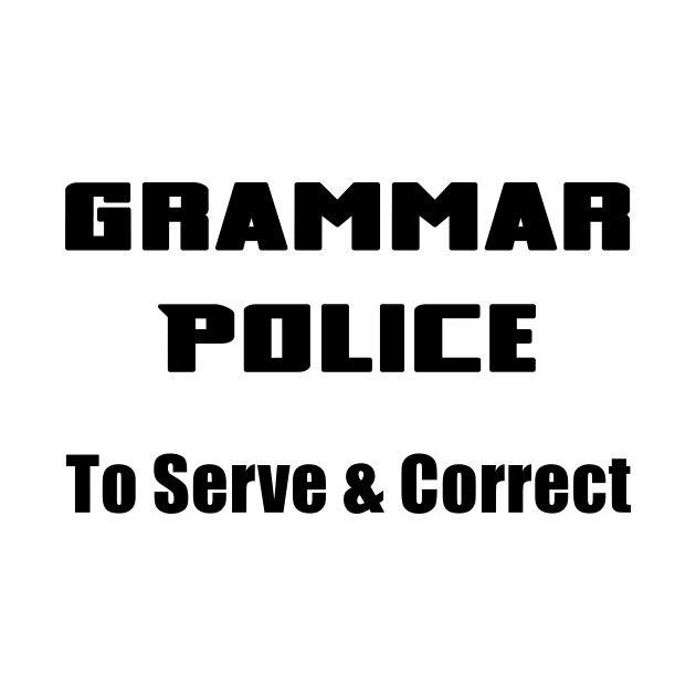 Grammar Police by imphavok