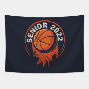 Class of 2022 Basketball Senior Shirt Senior 2022 Basketball Tapestry