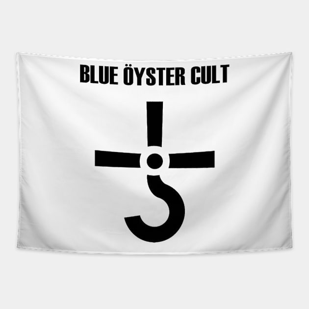 Vintage blue oyster cult Tapestry by PATTERNCOLORFUL
