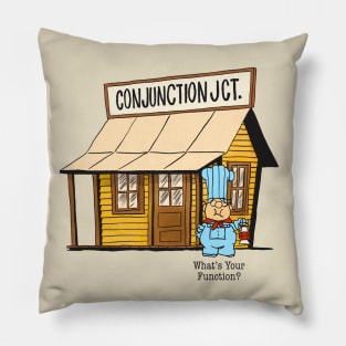 Conjunction Junction Pillow