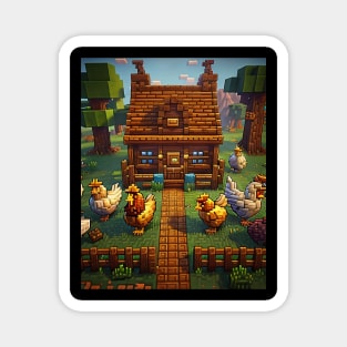 I have to go My chickens need me! Stardew Valley Magnet