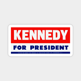 1960 John F. Kennedy for President Magnet