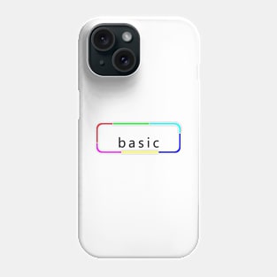 Basic T-shirt Phone Case