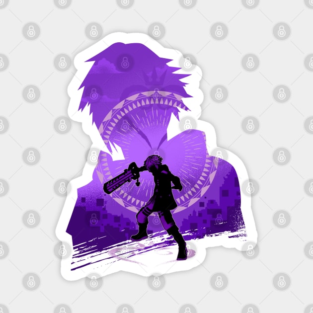 Keyblade Ally Riku Magnet by plonkbeast