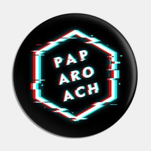 PAPA ROACH POLYGON GLITCH Pin