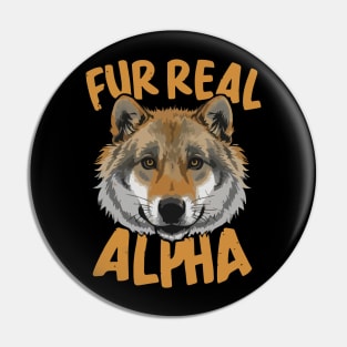 FUR Real Alpha Pin