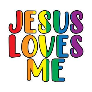 Jesus Loves Me Rainbow T-Shirt