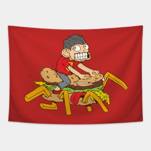 Burger Rush! Tapestry