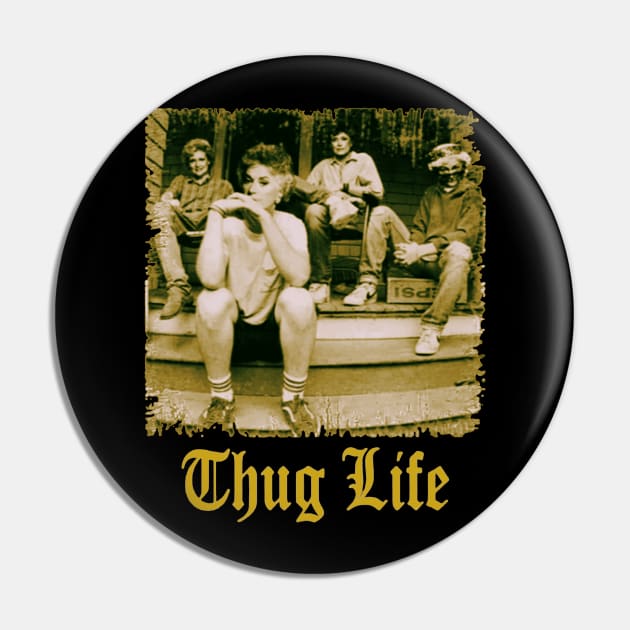 Thug Life Golden Pin by Olvera_Nattie