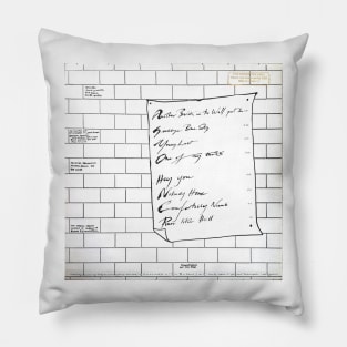 Pink Floyd Off The Wall Pillow