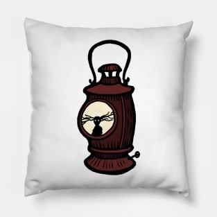 Monster_s lamp - Over The Garden Wall Pillow