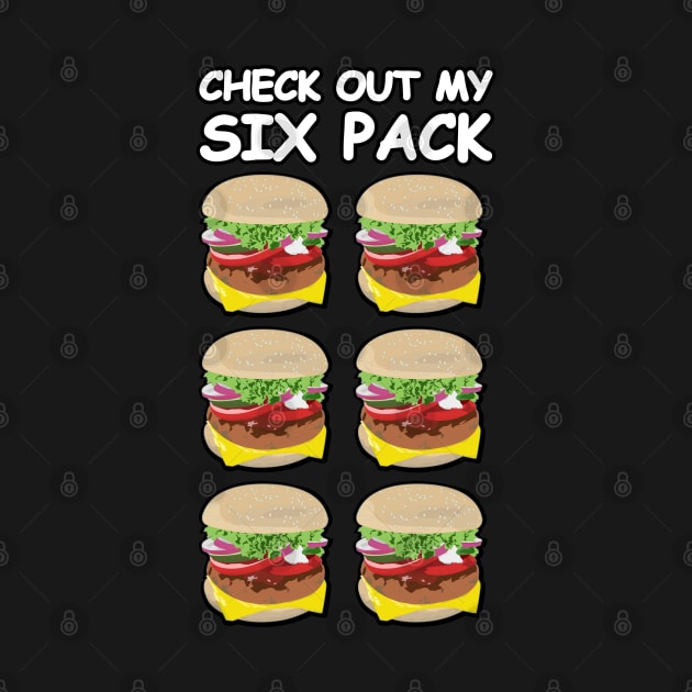 Check Out My Six Pack - Burger Version by DesignWood Atelier